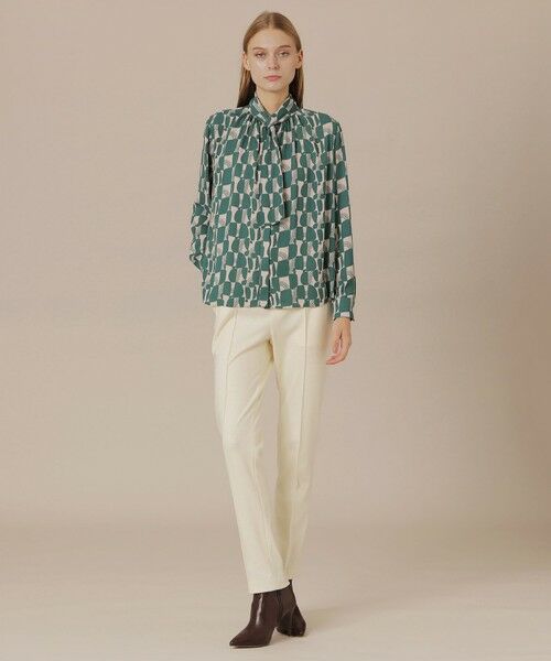 MACKINTOSH LONDON(L Size) / マッキントッシュ ロンドン (エル サイズ) シャツ・ブラウス | 【L】レトロタイルプリントブラウス | 詳細2