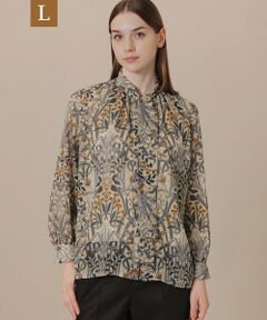 MACKINTOSH LONDON(L Size) / マッキントッシュ ロンドン (エル サイズ) シャツ・ブラウス | 【L】ボタニカルウォールプリントブラウス