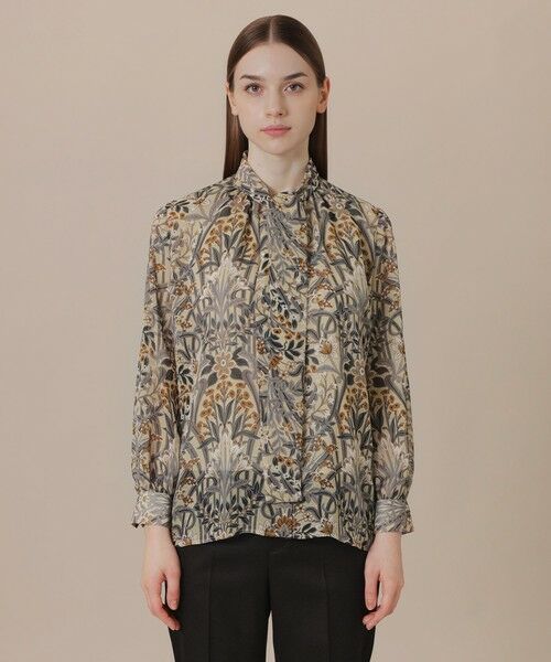 MACKINTOSH LONDON(L Size) / マッキントッシュ ロンドン (エル サイズ) シャツ・ブラウス | 【L】ボタニカルウォールプリントブラウス | 詳細3