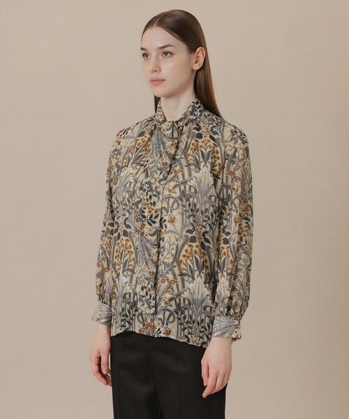 MACKINTOSH LONDON(L Size) / マッキントッシュ ロンドン (エル サイズ) シャツ・ブラウス | 【L】ボタニカルウォールプリントブラウス | 詳細4
