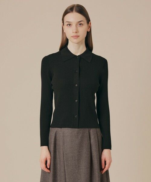 MACKINTOSH LONDON(L Size) / マッキントッシュ ロンドン (エル サイズ) ニット・セーター | 【L】クリアーニット衿付きカーディガン | 詳細8