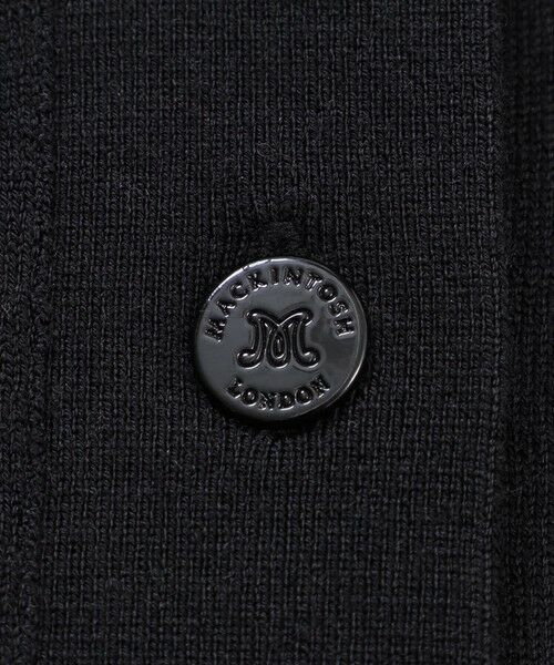 MACKINTOSH LONDON(L Size) / マッキントッシュ ロンドン (エル サイズ) ニット・セーター | 【L】クリアーニット衿付きカーディガン | 詳細12