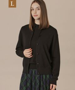 MACKINTOSH LONDON(L Size) / マッキントッシュ ロンドン (エル サイズ) ニット・セーター | 【L】ブリリアントスムースカーディガン