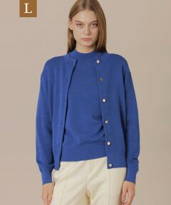 MACKINTOSH LONDON(L Size) / マッキントッシュ ロンドン (エル サイズ) ニット・セーター | 【L】ブリリアントスムースカーディガン