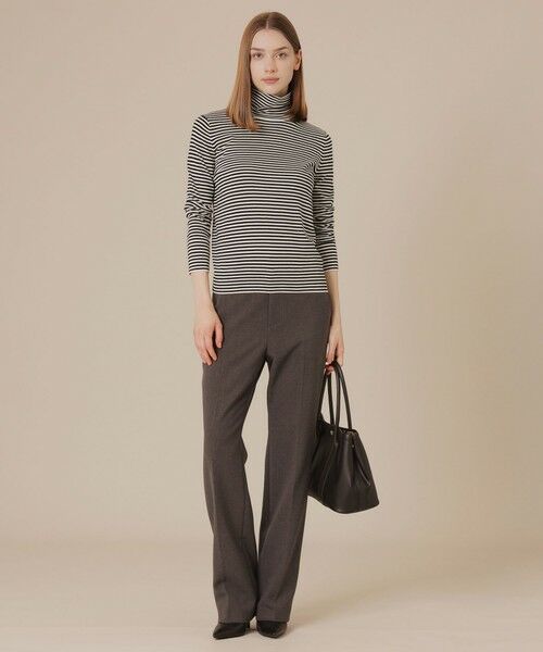 MACKINTOSH LONDON(L Size) / マッキントッシュ ロンドン (エル サイズ) ニット・セーター | 【L】【SUPER FINE LAB.】メルテッドサウラコットンタートルネックプルオーバー | 詳細3