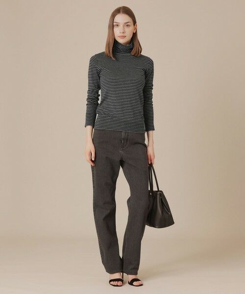 MACKINTOSH LONDON(L Size) / マッキントッシュ ロンドン (エル サイズ) ニット・セーター | 【L】【SUPER FINE LAB.】メルテッドサウラコットンタートルネックプルオーバー | 詳細4