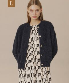 MACKINTOSH LONDON(L Size) / マッキントッシュ ロンドン (エル サイズ) ニット・セーター | 【L】アルパカシャギーニットカーディガン