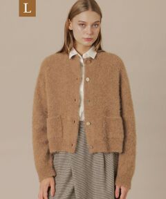 MACKINTOSH LONDON(L Size) / マッキントッシュ ロンドン (エル サイズ) ニット・セーター | 【L】アルパカシャギーニットカーディガン