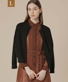 MACKINTOSH LONDON(L Size) / マッキントッシュ ロンドン (エル サイズ) ニット・セーター | 【L】クリアニットレーシーカーディガン