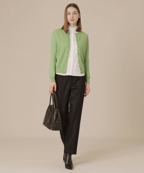 MACKINTOSH LONDON(L Size) / マッキントッシュ ロンドン (エル サイズ) ニット・セーター | 【L】クリアニットレーシーカーディガン | 詳細3