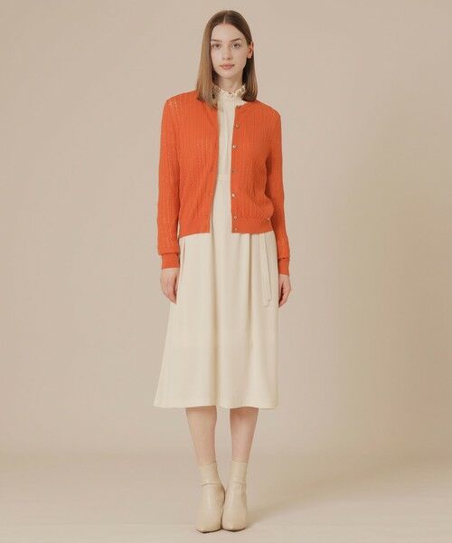 MACKINTOSH LONDON(L Size) / マッキントッシュ ロンドン (エル サイズ) ニット・セーター | 【L】クリアニットレーシーカーディガン | 詳細5