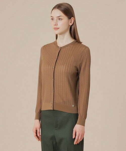 MACKINTOSH LONDON(L Size) / マッキントッシュ ロンドン (エル サイズ) ニット・セーター | 【L】クリアニットレーシーカーディガン | 詳細7