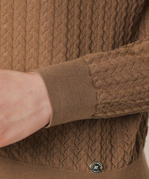 MACKINTOSH LONDON(L Size) / マッキントッシュ ロンドン (エル サイズ) ニット・セーター | 【L】クリアニットレーシーカーディガン | 詳細9