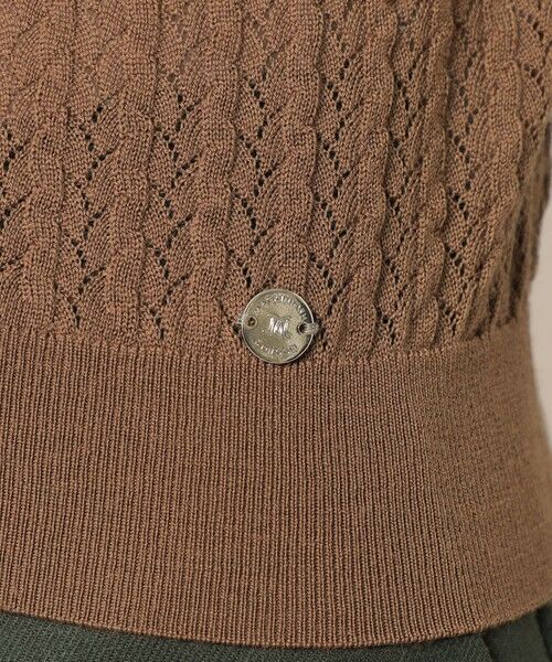 MACKINTOSH LONDON(L Size) / マッキントッシュ ロンドン (エル サイズ) ニット・セーター | 【L】クリアニットレーシーカーディガン | 詳細10