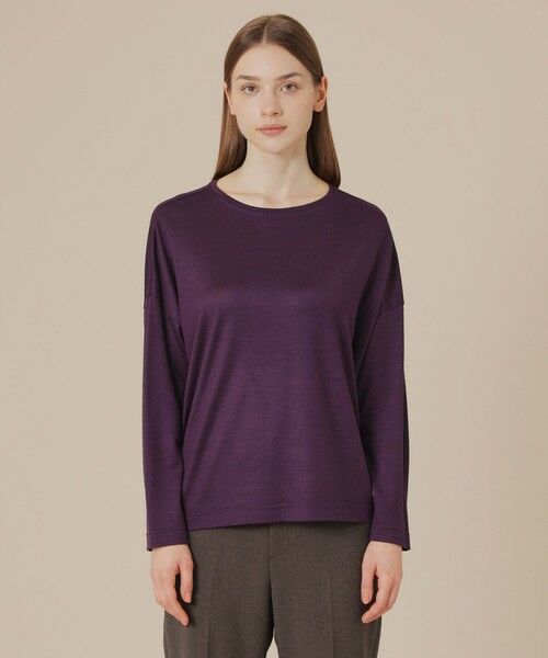 MACKINTOSH LONDON(L Size) / マッキントッシュ ロンドン (エル サイズ) カットソー | 【L】ウォッシャブルウールプルオーバー | 詳細5