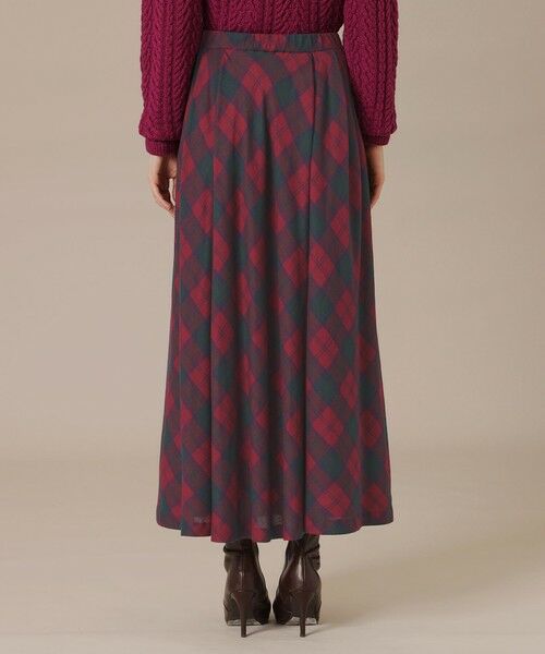 MACKINTOSH LONDON(L Size) / マッキントッシュ ロンドン (エル サイズ) ロング・マキシ丈スカート | 【L】シアーウールチェックスカート | 詳細5