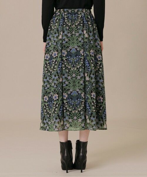 MACKINTOSH LONDON(L Size) / マッキントッシュ ロンドン (エル サイズ) ロング・マキシ丈スカート | 【L】ボタニカルウォールプリントスカート | 詳細5