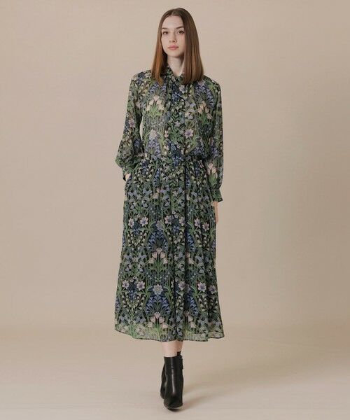 MACKINTOSH LONDON(L Size) / マッキントッシュ ロンドン (エル サイズ) ロング・マキシ丈スカート | 【L】ボタニカルウォールプリントスカート | 詳細2