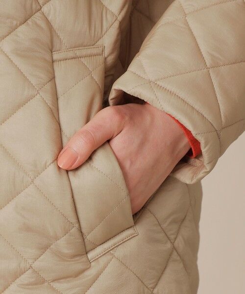 MACKINTOSH LONDON(L Size) / マッキントッシュ ロンドン (エル サイズ) その他アウター | 【Precious12月号/婦人画報11月【L】【TilburyNocollarmiddle/ティルベリーノーカラーミドル】エアリーキルティングノーカラーコート | 詳細7