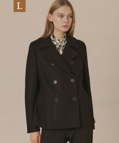 MACKINTOSH LONDON(L Size) / マッキントッシュ ロンドン (エル サイズ) その他アウター | 【Precious12月号】【L】【KEIGHLEY/キースリー】ウールダブルクロスメルトンショートコート