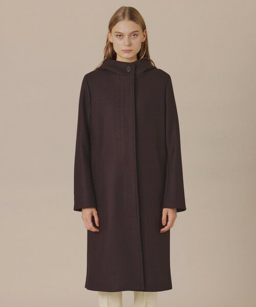 MACKINTOSH LONDON(L Size) / マッキントッシュ ロンドン (エル サイズ) その他アウター | 【L】【CHRYSTON/クリストン】ウールダブルクロスメルトンフーデットコート | 詳細4