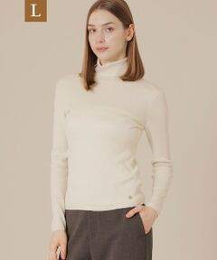 MACKINTOSH LONDON(L Size) / マッキントッシュ ロンドン (エル サイズ) ニット・セーター | 【L】クリアーニットタートルネックプルオーバー