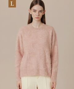MACKINTOSH LONDON(L Size) / マッキントッシュ ロンドン (エル サイズ) ニット・セーター | 【L】ファーカシミヤニットプルオーバー