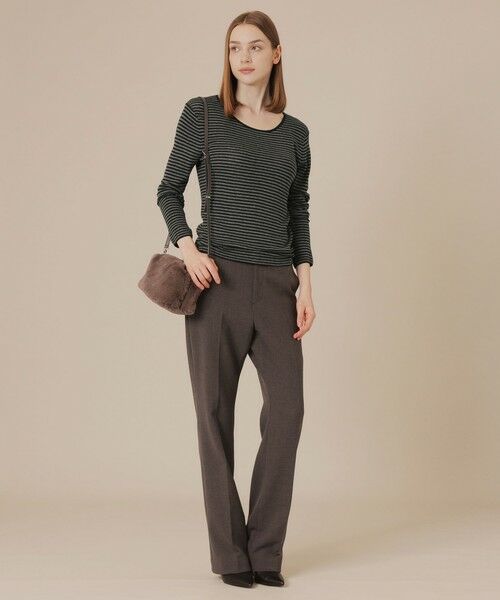 MACKINTOSH LONDON(L Size) / マッキントッシュ ロンドン (エル サイズ) ニット・セーター | 【L】【SUPER FINE LAB.】メルテッドサウラコットンクルーネックプルオーバー | 詳細4