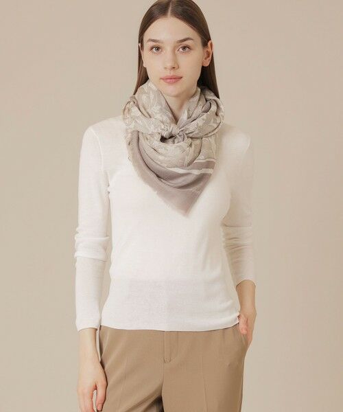 MACKINTOSH LONDON(L Size) / マッキントッシュ ロンドン (エル サイズ) ニット・セーター | 【L】【SUPER FINE LAB.】メルテッドサウラコットンクルーネックプルオーバー | 詳細5