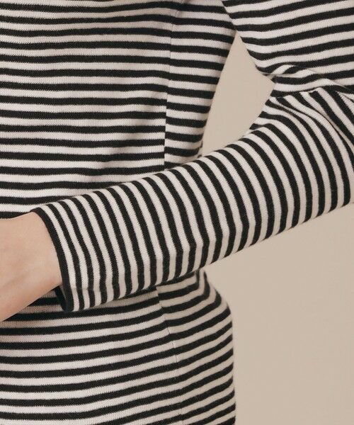 MACKINTOSH LONDON(L Size) / マッキントッシュ ロンドン (エル サイズ) ニット・セーター | 【L】【SUPER FINE LAB.】メルテッドサウラコットンクルーネックプルオーバー | 詳細9