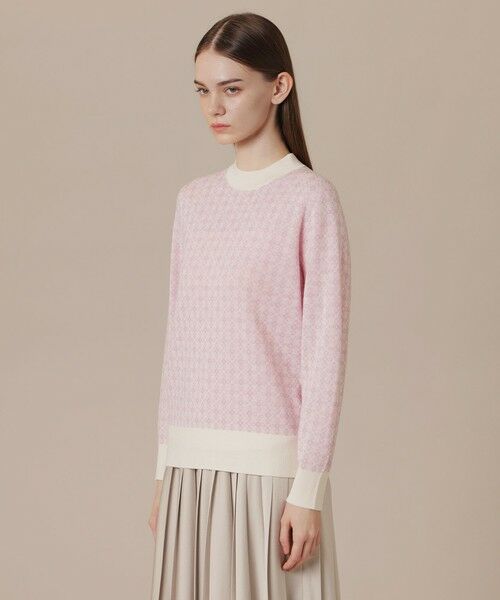 MACKINTOSH LONDON(L Size) / マッキントッシュ ロンドン (エル サイズ) ニット・セーター | 【L】ブリリアントアンドリュージャカードニットプルオーバー | 詳細4