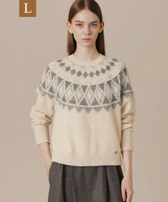 MACKINTOSH LONDON(L Size) / マッキントッシュ ロンドン (エル サイズ) ニット・セーター | 【L】ノルディックニット