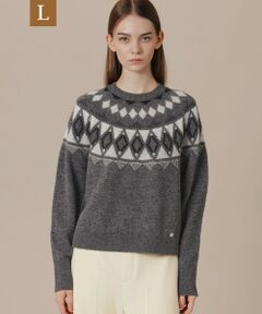 MACKINTOSH LONDON(L Size) / マッキントッシュ ロンドン (エル サイズ) ニット・セーター | 【L】ノルディックニット