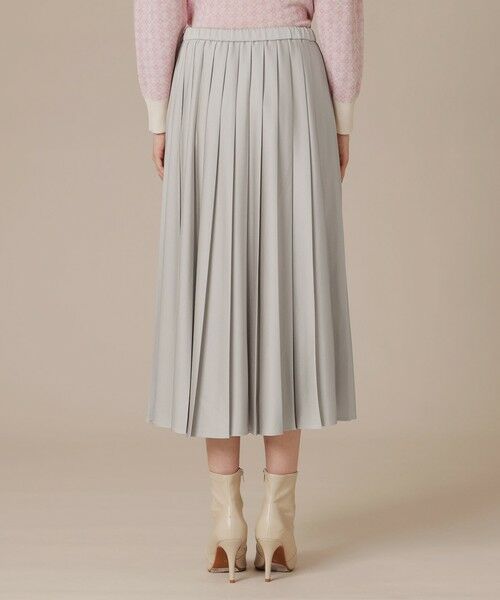 MACKINTOSH LONDON(L Size) / マッキントッシュ ロンドン (エル サイズ) ロング・マキシ丈スカート | 【L】ハンマーサテンプリーツスカート | 詳細5