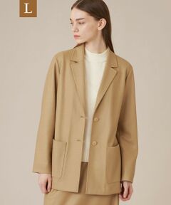 MACKINTOSH LONDON(L Size) / マッキントッシュ ロンドン (エル サイズ) ノーカラージャケット | 【L】ウールスムースジャケット