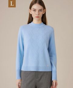 MACKINTOSH LONDON(L Size) / マッキントッシュ ロンドン (エル サイズ) ニット・セーター | 【L】ウールカシミヤアーガイルニット