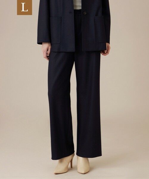 MACKINTOSH LONDON(L Size) / マッキントッシュ ロンドン (エル サイズ) その他パンツ | 【L】ウールスムースパンツ(ネイビー)