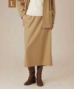 MACKINTOSH LONDON(L Size) / マッキントッシュ ロンドン (エル サイズ) ロング・マキシ丈スカート | 【L】ウールスムーススカート