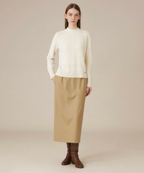 MACKINTOSH LONDON(L Size) / マッキントッシュ ロンドン (エル サイズ) ロング・マキシ丈スカート | 【L】ウールスムーススカート | 詳細4