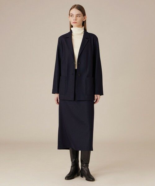 MACKINTOSH LONDON(L Size) / マッキントッシュ ロンドン (エル サイズ) ロング・マキシ丈スカート | 【L】ウールスムーススカート | 詳細1