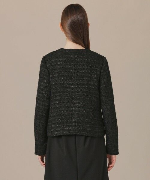 MACKINTOSH LONDON(L Size) / マッキントッシュ ロンドン (エル サイズ) ノーカラージャケット | 【L】ツイードノーカラージャケット | 詳細5