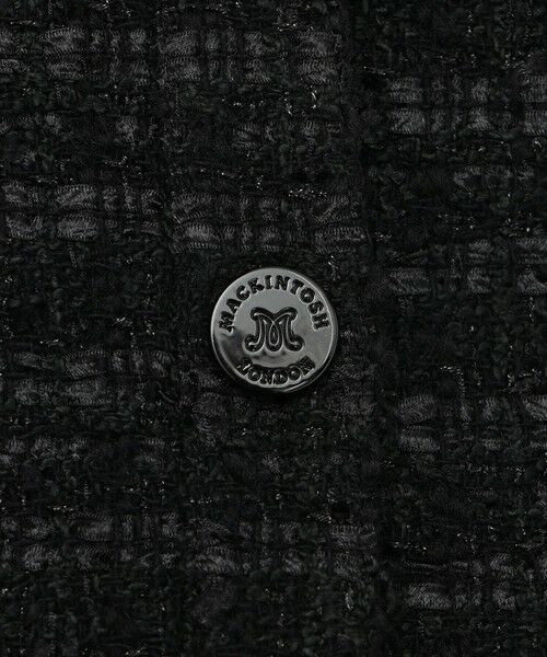MACKINTOSH LONDON(L Size) / マッキントッシュ ロンドン (エル サイズ) ノーカラージャケット | 【L】ツイードノーカラージャケット | 詳細7