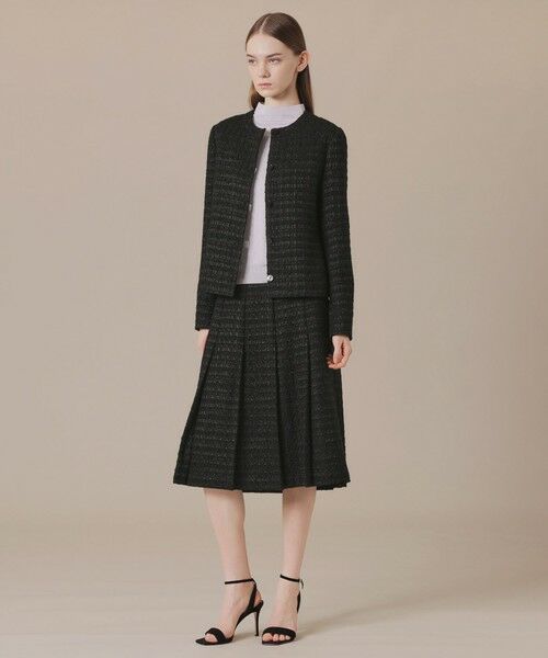 MACKINTOSH LONDON(L Size) / マッキントッシュ ロンドン (エル サイズ) ノーカラージャケット | 【L】ツイードノーカラージャケット | 詳細2