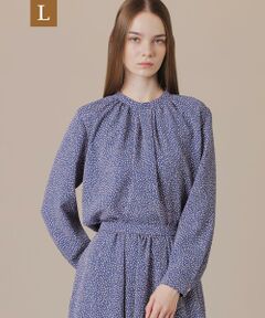 MACKINTOSH LONDON(L Size) / マッキントッシュ ロンドン (エル サイズ) シャツ・ブラウス | 【L】ライスドットプリントブラウス