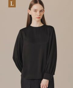 MACKINTOSH LONDON(L Size) / マッキントッシュ ロンドン (エル サイズ) シャツ・ブラウス | 【L】トリアセテートジョーゼットブラウス