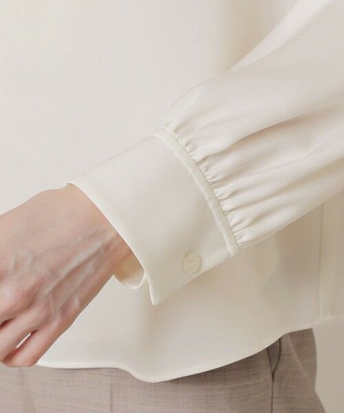 MACKINTOSH LONDON(L Size) / マッキントッシュ ロンドン (エル サイズ) シャツ・ブラウス | 【L】トリアセテートジョーゼットブラウス | 詳細8