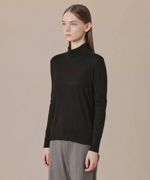 MACKINTOSH LONDON(L Size) / マッキントッシュ ロンドン (エル サイズ) ニット・セーター | 【L】【SUPER FINE LAB.】メルテッドサウラコットンタートルネックプルオーバー | 詳細6