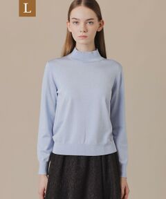 MACKINTOSH LONDON(L Size) / マッキントッシュ ロンドン (エル サイズ) ニット・セーター | 【L】シルキーラメニットタートルネック