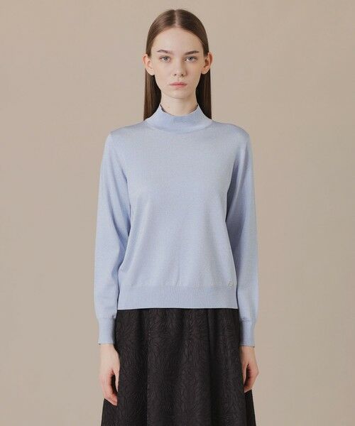 MACKINTOSH LONDON(L Size) / マッキントッシュ ロンドン (エル サイズ) ニット・セーター | 【L】シルキーラメニットタートルネック | 詳細6