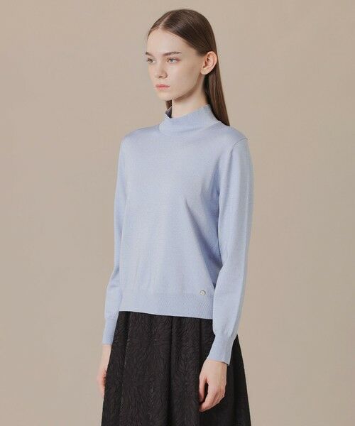 MACKINTOSH LONDON(L Size) / マッキントッシュ ロンドン (エル サイズ) ニット・セーター | 【L】シルキーラメニットタートルネック | 詳細7